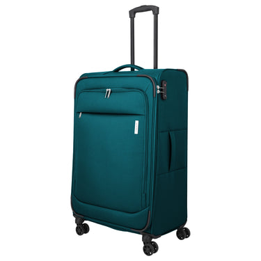 Travelite Priego - 4-Rollen-Trolley Set 3tlg. (petrol) - Ansicht 3