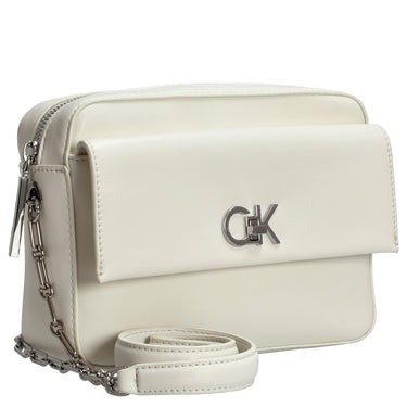 Calvin Klein CK Re-Lock - Umhängetasche 22 cm (lily white) - Ansicht 5