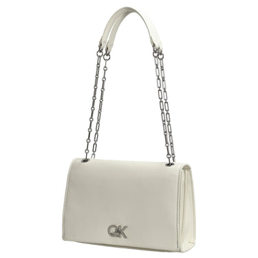 Calvin Klein CK Re-Lock - Umhängetasche M 24 cm (lily white) - Ansicht 2