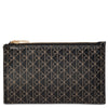 Calvin Klein Emblem AOP Top Zip - Credit Card Holder 4cc 13 cm (black aop)