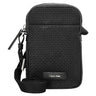 Calvin Klein Embossed Wovan - Umhängetasche 17 cm (black)