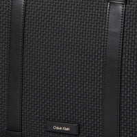 Calvin Klein Embossed Woven - Aktentasche 37.5 cm (black) - Ansicht 4
