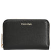 Calvin Klein Foil Logo - Wallet M 2cc 11 cm (black/toastet coconut)