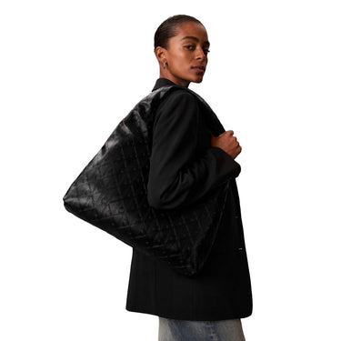 Calvin Klein Puffer Emblem - Schultertasche 54 cm (black) - Ansicht 5