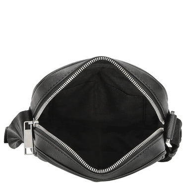 BOSS Zair Ns Zip - Umhängetasche Leder 21 cm (schwarz) - Ansicht 6