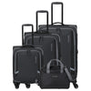 Travelite Corsiica - 4-Rollen-Trolley Set 4tlg. erw. (black)