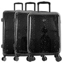 Heys Black Leopard - 4-Rollen-Trolley Set 3tlg. L/M/S (black leopard)