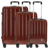 CHECK.IN London 2.0 Trolley-Set 3tlg. (carbon rot)