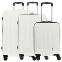 CHECK.IN London 2.0 Trolley-Set 3tlg. (weiss)