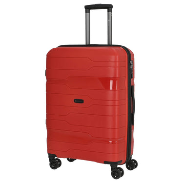 CHECK.IN Memphis - 4-Rollen-Trolley 67 cm (rot) - Ansicht 2
