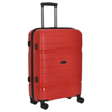 CHECK.IN Memphis - 4-Rollen-Trolley 67 cm (rot) - Ansicht 5