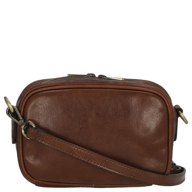 Chiarugi Classic - Umhängetasche Mini 20 cm (braun) - Ansicht 4