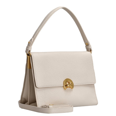 Coccinelle Binxie - Schultertasche 23 cm (lambskin white) - Ansicht 5