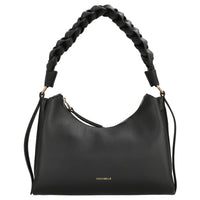 Coccinelle Boheme Grana Double - Shoulder Bag S 30 cm (Color: black/cognac)