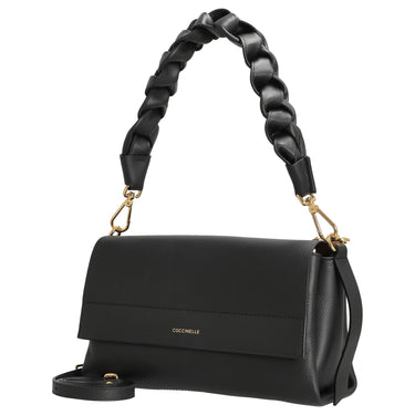 Coccinelle Boheme Grana Double - Umhängetasche 26 cm (noir, cognac) - Ansicht 2