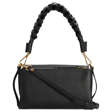 Coccinelle Boheme Grana Double - Umhängetasche 26 cm (noir, cognac) - Ansicht 4
