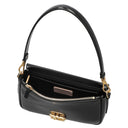Coccinelle C-Me Lock Shiny Medium - Schultertasche 24 cm (noir) - Ansicht 6