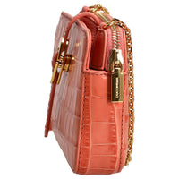 Coccinelle Mini Bag Croco Soft - Umhängetasche 20 cm (geranium) - Ansicht 3