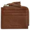 Coccinelle Tassel - Credit Card Holder 6cc 10 cm (cognac)