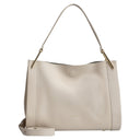 Coccinelle Wallace - Schultertasche 28 cm (lambskin white/laurel green)