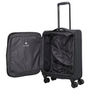 Travelite Corsiica - 4-Rollen-Kabinentrolley S 55 cm erw. (black) - Ansicht 6