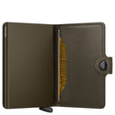 Secrid Miniwallet Emboss Lines - Kreditkartenetui 6cc 10.2 cm RFID (cedar+)