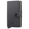 Secrid Miniwallet Pyramid - Geldbörse 6cc 10.2 cm RFID (grey)