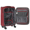 D&N Travel Line 9504 - 4-Rollen-Kabinentrolley S 55 cm (dark red) - Ansicht 6