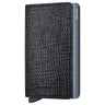 Secrid Slimwallet Palmellato - Geldbörse 6cc 10.2 cm RFID (black)