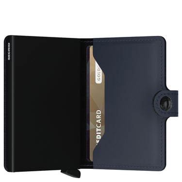 Secrid Matte Miniwallet - Geldbörse RFID 6.5 cm (night blue)