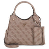 Guess Lorella Logo SM Tote - Sac à main 26 cm (latte logo)