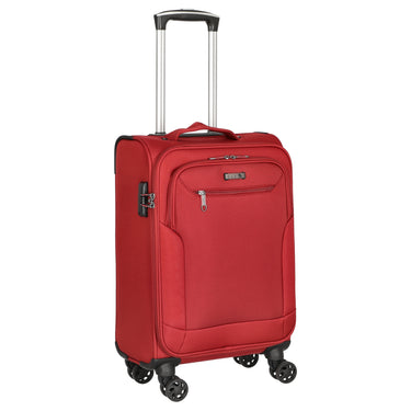 D&N Travel Line 6804 - 4-Rollen-Kabinentrolley S 55 cm (dunkelrot) - Ansicht 5