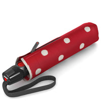 Knirps T.200 M Duomatic - Taschenschirm Regenschirm (dot art red) - Ansicht 2