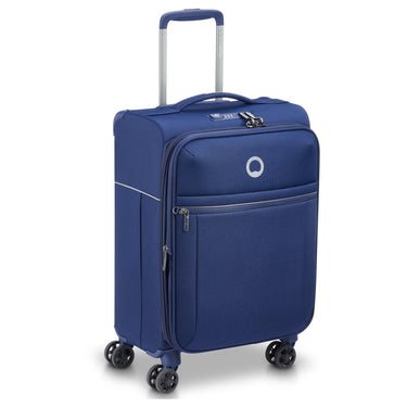 Delsey Paris Brochant 2.0 - 4-Rollen-Kabinentrolley S 55 cm  erw. (blau) - Ansicht 2