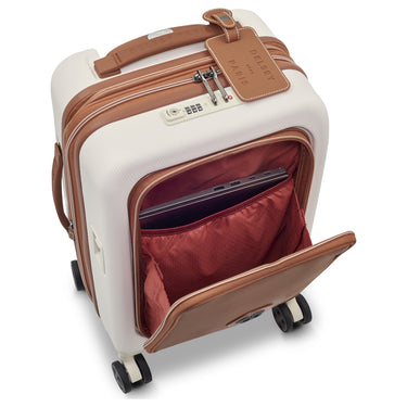 Delsey Paris Chatelet Air 2.0 - 4-Rollen-Kabinentrolley 55 cm erw. 14" USB (angora) - Ansicht 6