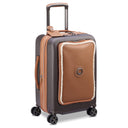 Delsey Paris Chatelet Air 2.0 - 4-Rollen-Kabinentrolley 55 cm erw. 14" USB (braun) - Ansicht 2