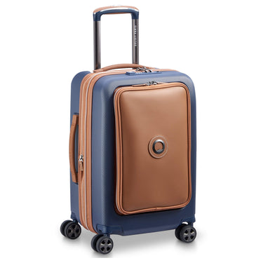 Delsey Paris Chatelet Air 2.0 - 4-Rollen-Kabinentrolley 55 cm erw. 14" USB (marineblau) - Ansicht 2