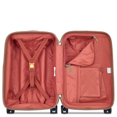 Delsey Paris Chatelet Air 2.0 - 4-Rollen-Kabinentrolley 55 cm erw. 14" USB (marineblau) - Ansicht 6
