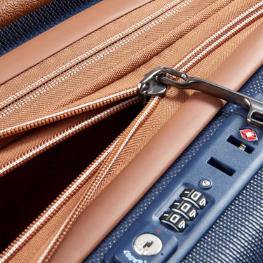 Delsey Paris Chatelet Air 2.0 - 4-Rollen-Kabinentrolley 55 cm erw. 14" USB (marineblau) - Ansicht 10