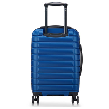Delsey Paris Shadow 5.0 - 4-Rollen-Kabinentrolley mit Vordertasche S 55 cm erw. USB (blau) - Ansicht 3