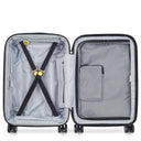 Delsey Paris Shadow 5.0 - 4-Rollen-Kabinentrolley mit Vordertasche S 55 cm erw. USB (blau) - Ansicht 5