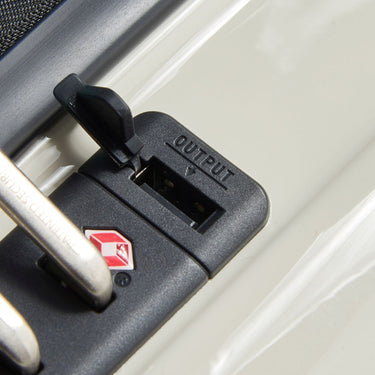 Delsey Paris Shadow 5.0 - 4-Rollen-Kabinentrolley mit Vordertasche S 55 cm erw. USB (elfenbein) - Ansicht 8