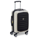 Delsey Paris Shadow 5.0 - 4-Rollen-Kabinentrolley mit Vordertasche S 55 cm erw. USB (elfenbein) - Ansicht 4