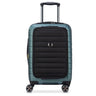 Delsey Paris Shadow 5.0 - 4-Rollen-Kabinentrolley mit Vordertasche S 55 cm erw. USB (grün)