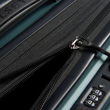 Delsey Paris Shadow 5.0 - 4-Rollen-Kabinentrolley mit Vordertasche S 55 cm erw. USB (grün) - Ansicht 7