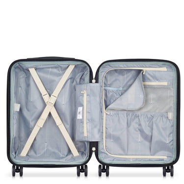 Delsey Paris Shadow 5.0 - 4-Rollen-Kabinentrolley Slim Line USB 55 cm (elfenbein) - Ansicht 4