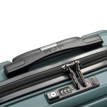 Delsey Paris Shadow 5.0 - 4-Rollen-Kabinentrolley Slim Line USB 55 cm (grün) - Ansicht 10