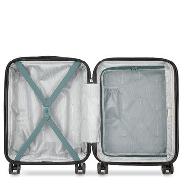 Delsey Paris Shadow 5.0 - 4-Rollen-Kabinentrolley Slim Line USB 55 cm (grün) - Ansicht 3