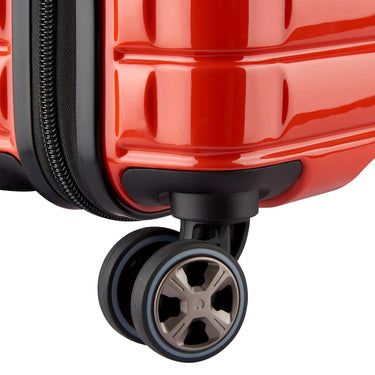 Delsey Paris Shadow 5.0 - 4-Rollen-Kabinentrolley Slim Line USB 55 cm (rot) - Ansicht 8