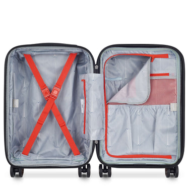 Delsey Paris Shadow 5.0 - 4-Rollen-Kabinentrolley USB 55 cm (intensives rot) - Ansicht 5